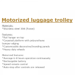 Moto trolley text